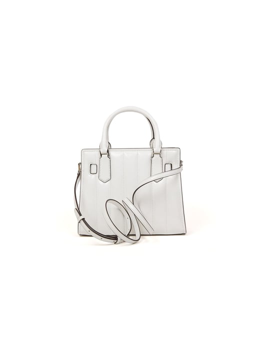 Michael Kors Hamilton Small Satchel White - Image 3