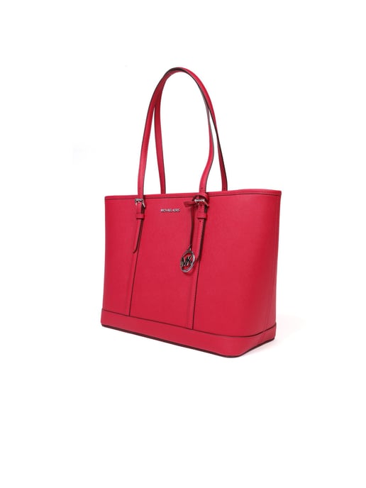 Michael Kors Jet Set Travel Grote Schoudertas Rood - Image 2