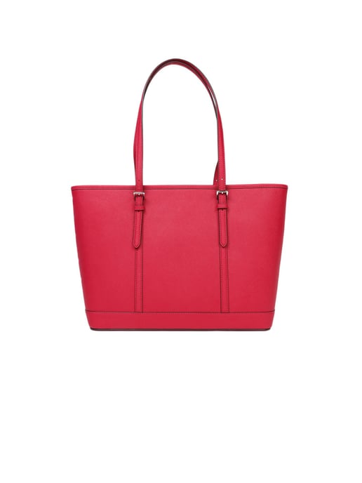 Michael Kors Jet Set Travel Grote Schoudertas Rood - Image 3