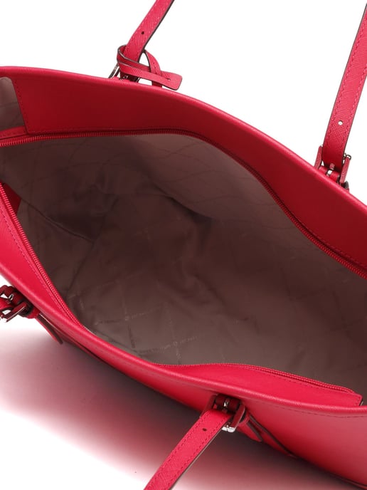 Michael Kors Jet Set Travel Grote Schoudertas Rood - Image 4