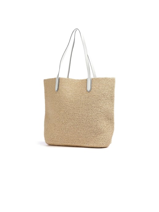 Michael Kors Eliza Extra Stor Tote Beige - Image 2