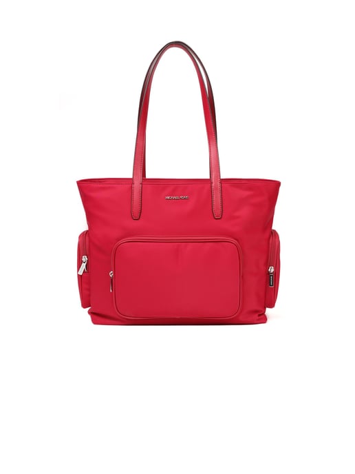 Michael Kors Khai Grote Multifunctionele Pocket Tote Rood - Image 1
