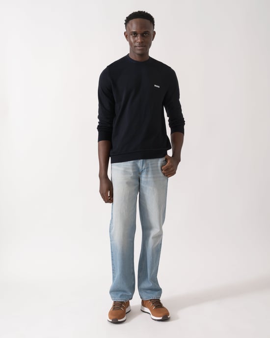 Momentum-Lite Crew Neck Trui in Donkerblauw - Image 5