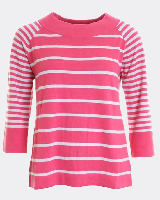 Alberta Alberta Womens Top Top in Light Pink - Image 3