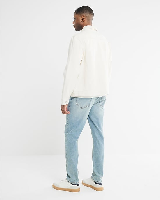 River Island Mens Slim Fit Jeans Blue - Image 3
