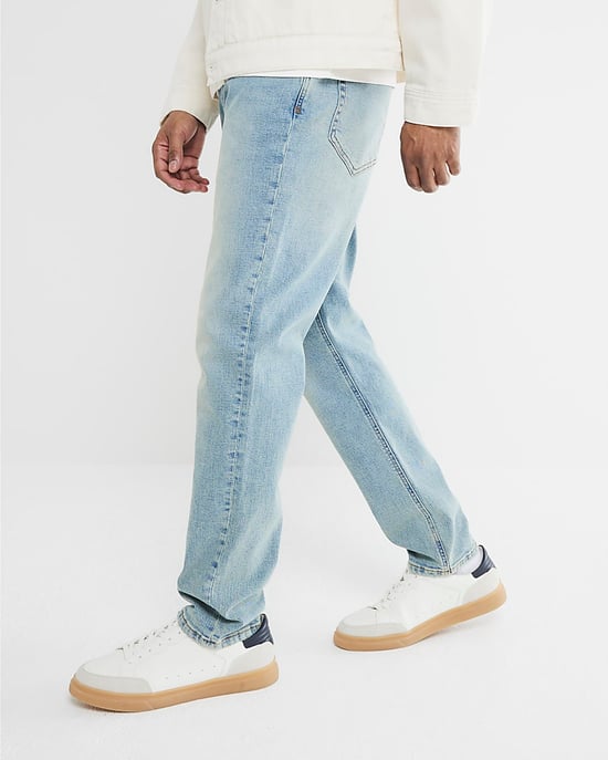 River Island Mens Slim Fit Jeans Blue - Image 4