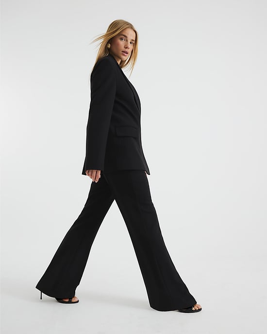 River Island Womens Flared Trousers Black Slim - Image 2