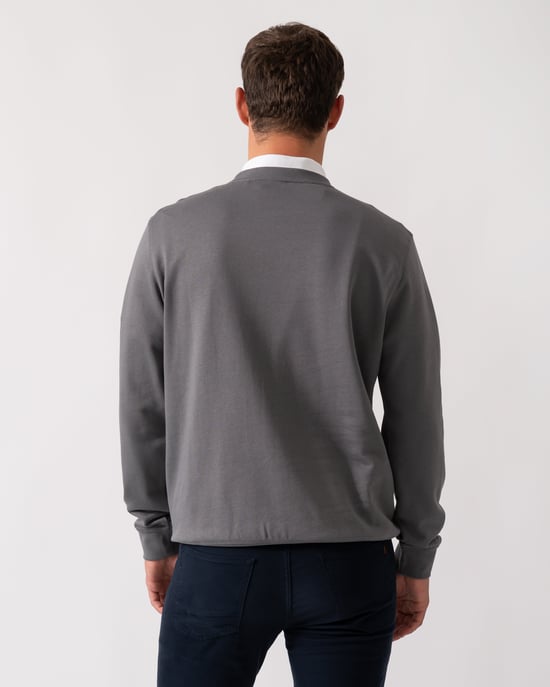 Westart Crew Neck Sweatshirt in Grey - Image 2
