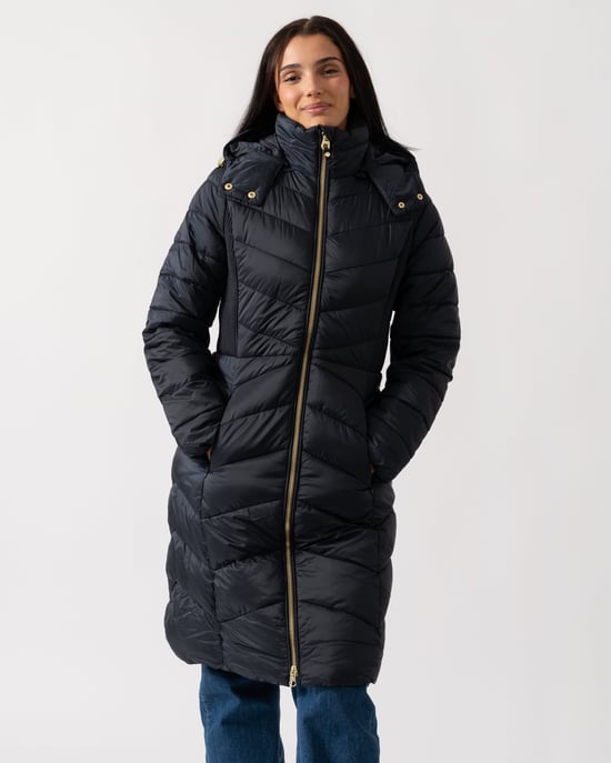 Pembury Coat in Navy - Image 4