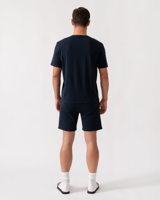 Unique Pyjama Shorts in Dark Blue - Image 3