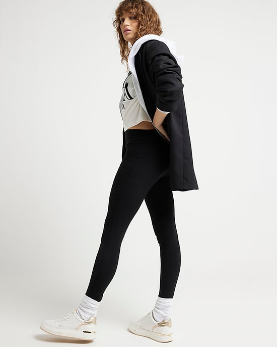 River Island Womens Leggings 3 Pack Black High Waisted - Image 4