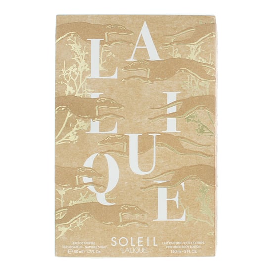Lalique Soleil Eau de Parfum 50ml + Body Lotion 150ml Gift Set - Image 2