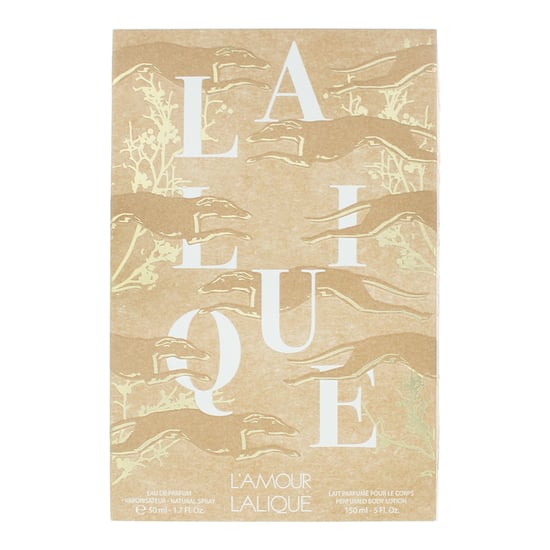 Lalique L'amour Eau de Parfum 50ml + Body Lotion 150ml Gift Set - Image 3