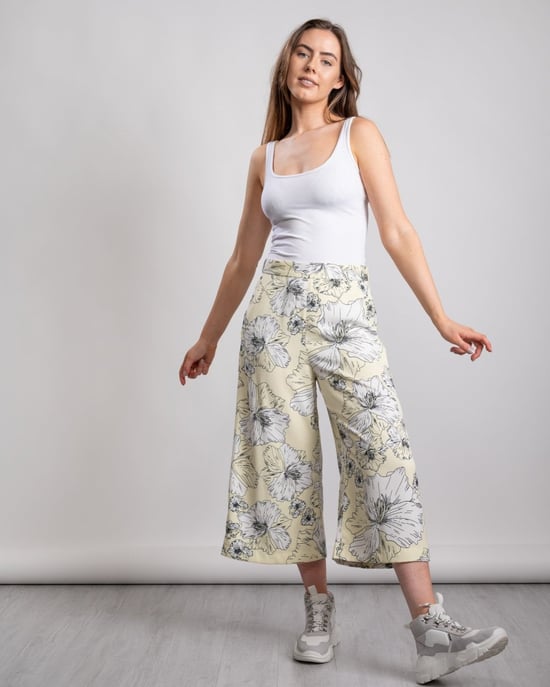Culotte in Cream - Image 6