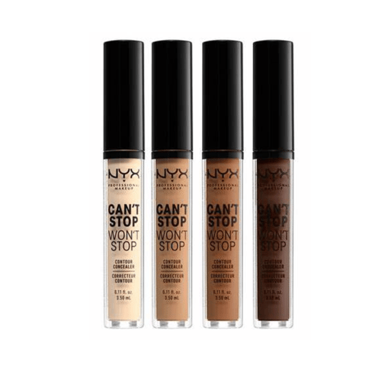 NYX Can't Stop Won't Stop Contour Concealer 3.5ml - 22.7 Deep Walnut - Image 2