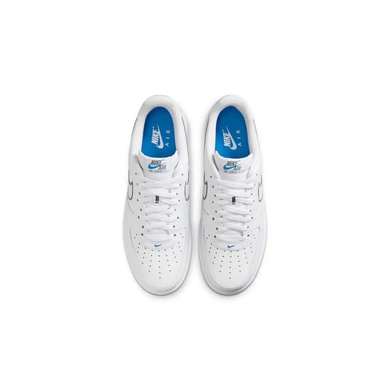 Nike Air Force 1 Low Trainers White/Cool Grey/Light Photo Blue - Image 3
