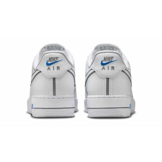 Nike Air Force 1 Low Trainers White/Cool Grey/Light Photo Blue - Image 4