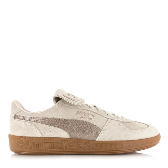 Puma Palermo premium metallic desert gum lage sneakers dames - Image 1