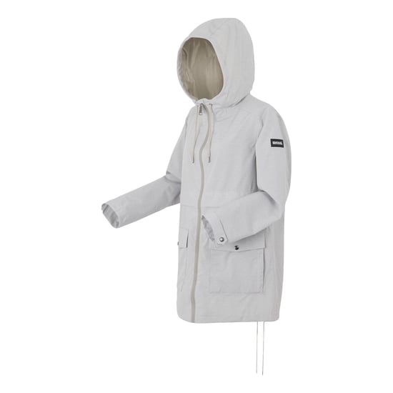 Regatta Womens/Ladies Navaeh Linear Waterproof Jacket (Drizzle) - Image 3
