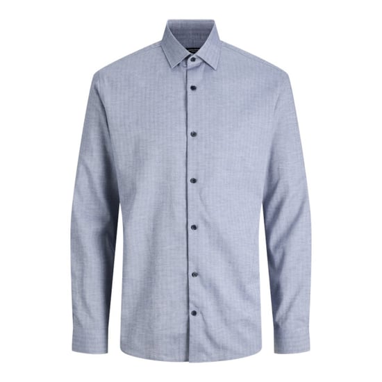 Jack & Jones Jprblaparker melange ls shirt bf sn licht - Image 1