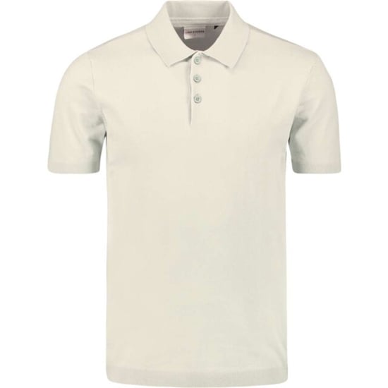 No Excess Pullover short sleeve polo button s offwhite - Image 1