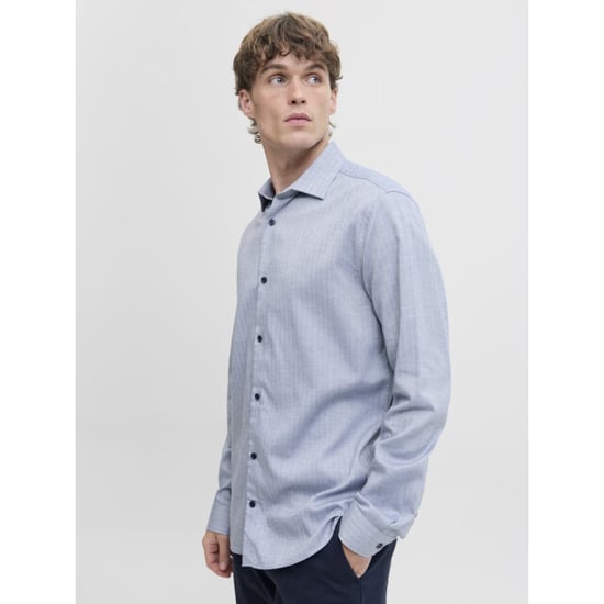 Jack & Jones Jprblaparker melange ls shirt bf sn licht - Image 2