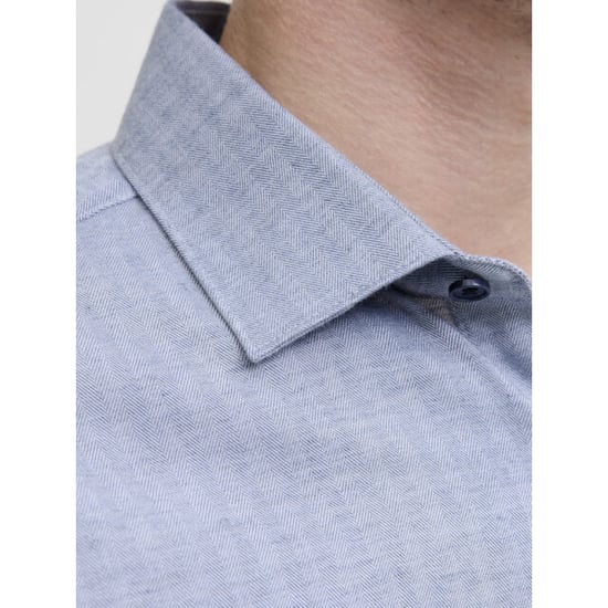 Jack & Jones Jprblaparker melange ls shirt bf sn licht - Image 4