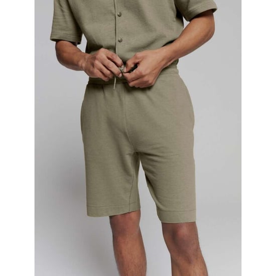 No Excess Short jersey solid terry dark moss - Image 5