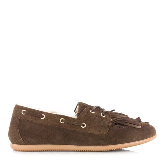 DWRS Label Dwrs latty mocassin teddy dark brown mocassins dames - Image 2