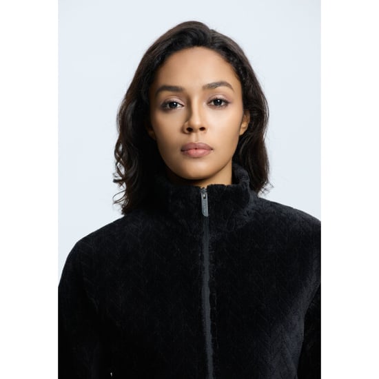 Luhta ikaala fleece sweater met rits dames - - Image 2
