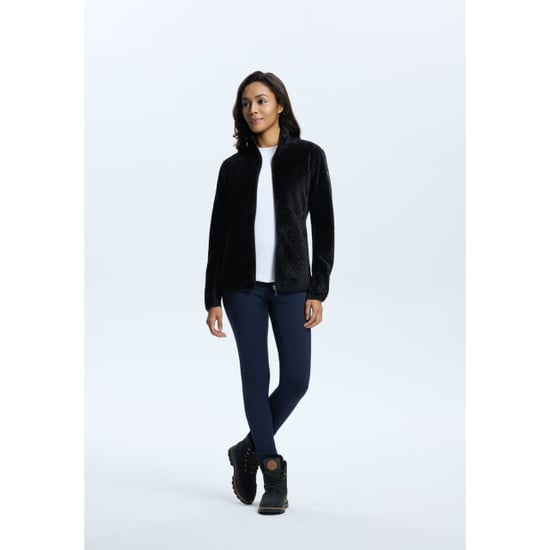 Luhta ikaala fleece sweater met rits dames - - Image 6