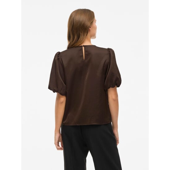 Vila Viellette 2/4 satin puff top noos - Image 3