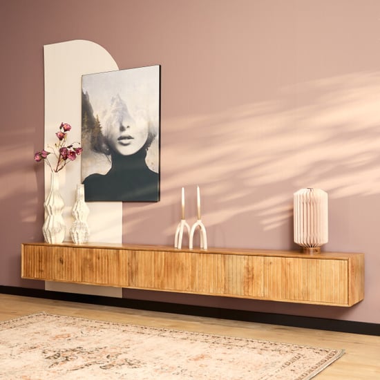 Starfurn zwevend tv meubel madison natural 280 cm - Image 1