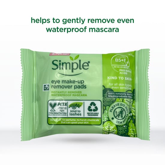 Simple Kind to Skin Eye Make-Up Remover Pads, 6x of 30 Pads - Image 4