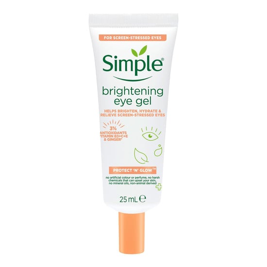 Simple 3x Protect N Glow Brightening Eye Gel Screen stressed Tired eyes,25ml - Image 4