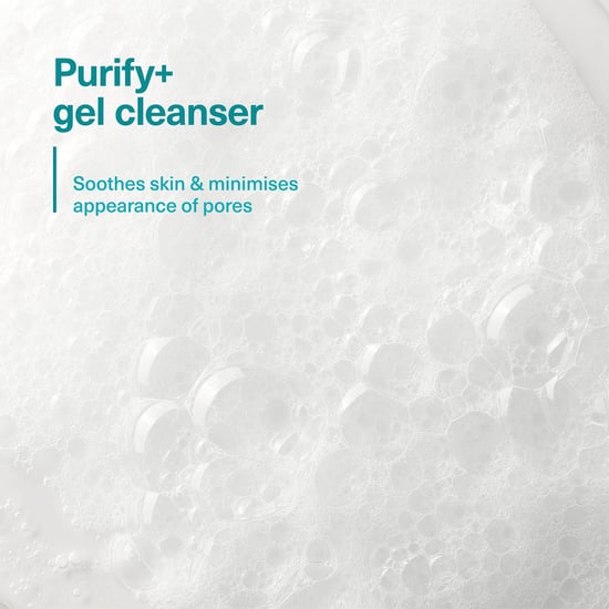 Simple Purify+ Gel Facial Cleanser Hydrating Skin Care Face Wash, 240ml - Image 3