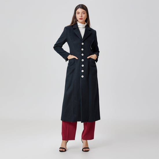 Long tailor woolen coat - Image 1