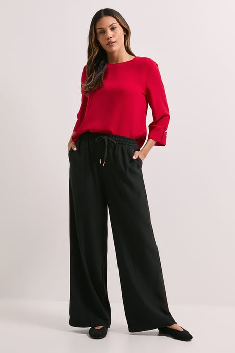 3/4 Roll Sleeve Blouse - Image 2