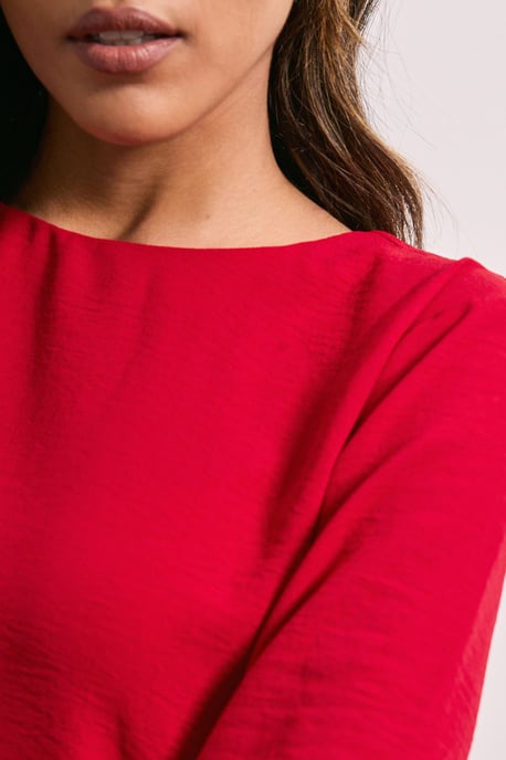 3/4 Roll Sleeve Blouse - Image 5