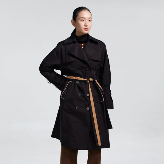 Trench with contrasting belt - Image 1