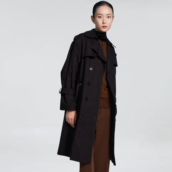 Trench with contrasting belt - Image 3