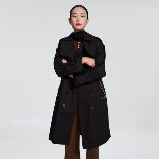 Trench with contrasting belt - Image 5