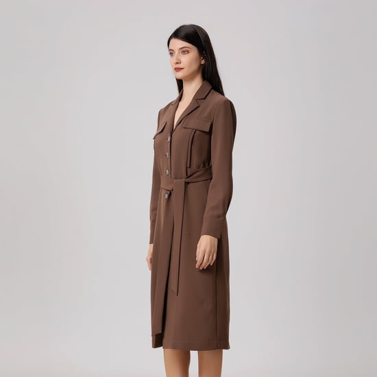 Minimalist safari style dress - Image 5