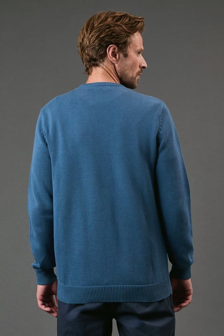 Premium Pure Cotton Crew Neck Jumper - Image 3