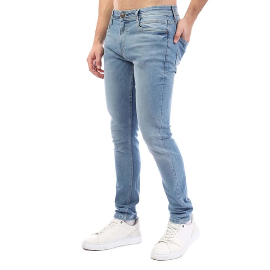 Men's Duck and Cover Maylead LW Slim-Fit Jeans in Blue - Image 2