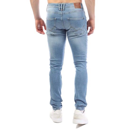 Men's Duck and Cover Maylead LW Slim-Fit Jeans in Blue - Image 3