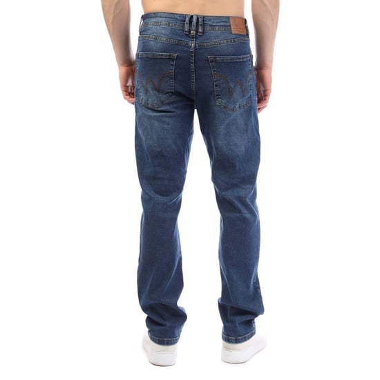 Men's Duck and Cover Hydras Straight-Fit Jeans in Blue - Image 3