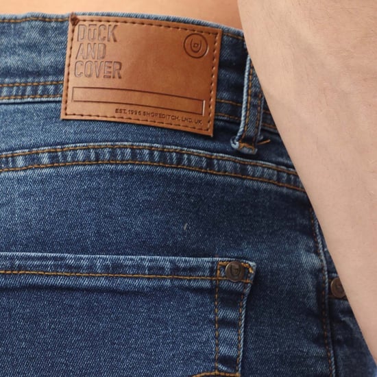 Men's Duck and Cover Hydras Straight-Fit Jeans in Blue - Image 4