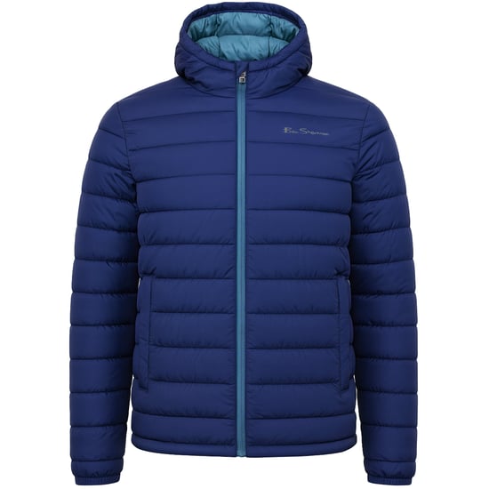 Ben Sherman Signature Mens Dark Navy Padded Jacket - Image 1