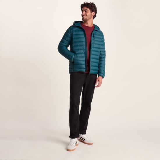 North Mens Hooded Jacket - Evergreen - Image 3